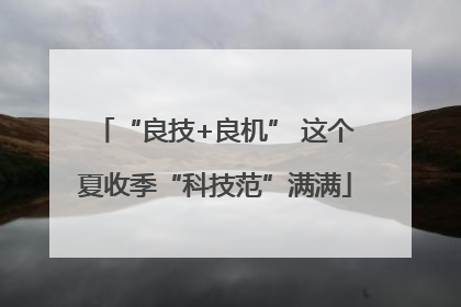 “良技+良机” 这个夏收季“科技范”满满