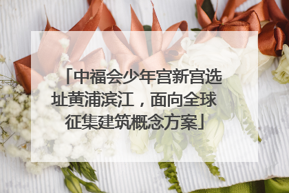 中福会少年宫新宫选址黄浦滨江，面向全球征集建筑概念方案
