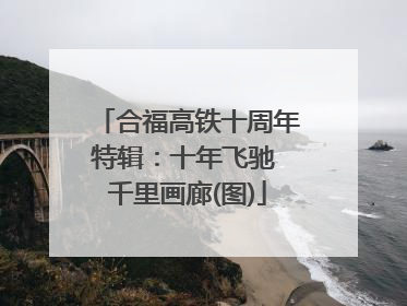 合福高铁十周年特辑：十年飞驰 千里画廊(图)