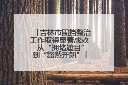 吉林市围挡整治工作取得显著成效 从“拥堵遮目”到“豁然开朗”