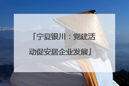 宁夏银川：党建活动促安居企业发展