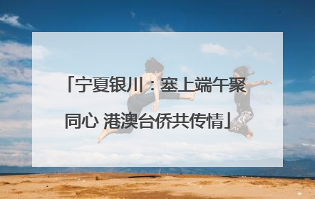 宁夏银川：塞上端午聚同心 港澳台侨共传情