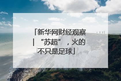 新华网财经观察｜“苏超”，火的不只是足球