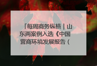 每周商务纵横｜山东两案例入选《中国营商环境发展报告（2025）》；山东外贸优品购物季进机关活动在济南举办