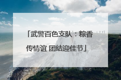 武警百色支队：粽香传情谊 团结迎佳节