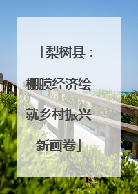 梨树县：棚膜经济绘就乡村振兴新画卷