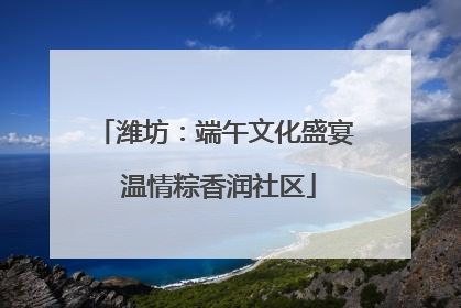 潍坊：端午文化盛宴 温情粽香润社区