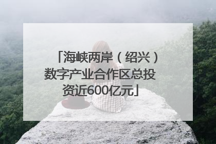 海峡两岸（绍兴）数字产业合作区总投资近600亿元