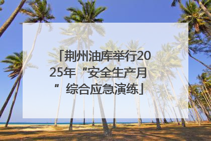 荆州油库举行2025年“安全生产月”综合应急演练