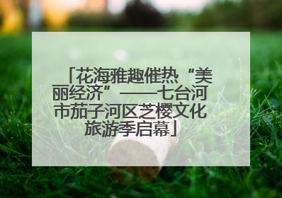 花海雅趣催热“美丽经济”——七台河市茄子河区芝樱文化旅游季启幕