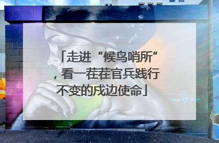 走进“候鸟哨所”，看一茬茬官兵践行不变的戍边使命