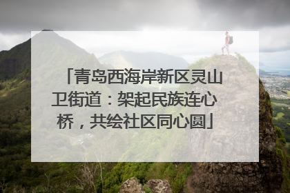 青岛西海岸新区灵山卫街道：架起民族连心桥，共绘社区同心圆