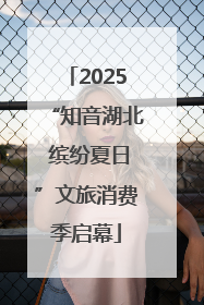 2025“知音湖北 缤纷夏日”文旅消费季启幕