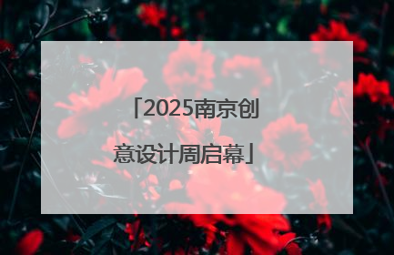 2025南京创意设计周启幕