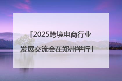 2025跨境电商行业发展交流会在郑州举行